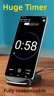 Huge Timer Stopwatch Tabata android App screenshot 11
