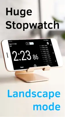 Huge Timer Stopwatch Tabata android App screenshot 6