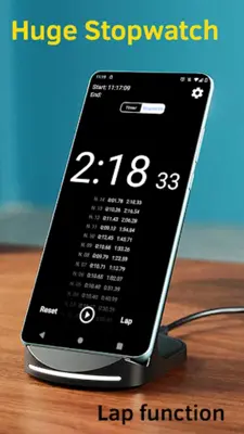 Huge Timer Stopwatch Tabata android App screenshot 7